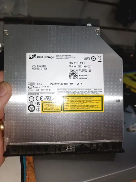 Gravador de DVD HL Data Storage GT10N