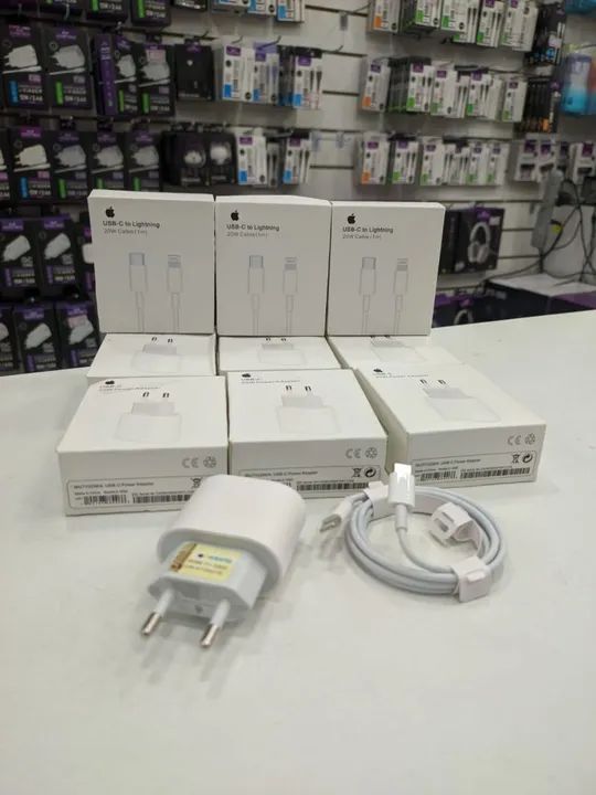 Carregador iPhone turbo original 20w usb-c Apple  - Foto 3