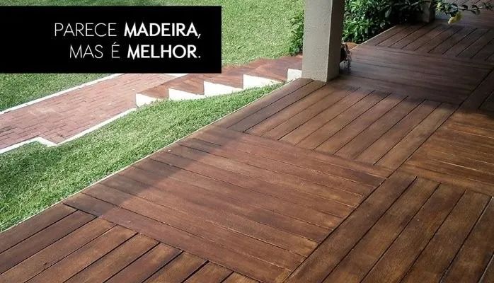 Atlanta - Piso cimenticio amadeirado  - Foto 2