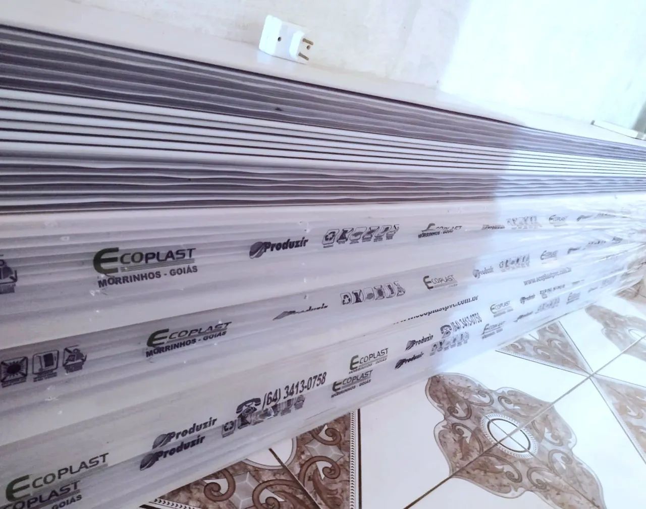 Forro PVC 55 metros - Foto 3