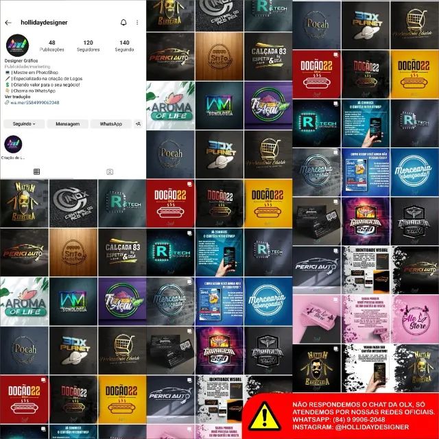 Criação de Logo e Artes em Geral - 24h - Designer Gráfico - Foto 4