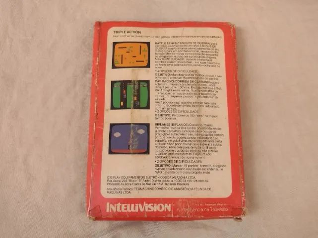 Triple Action Original Para Intellivision  - Foto 6