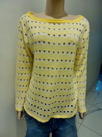 Blusa  vazada  - Foto 3