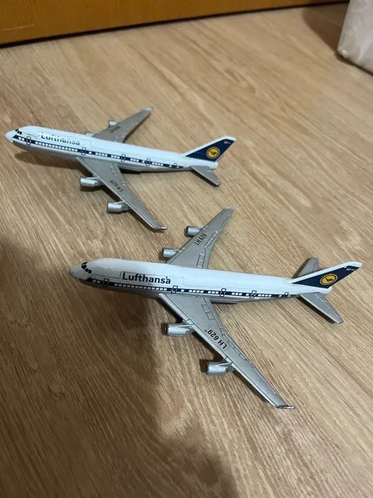 Aviões de metal - Coleção
