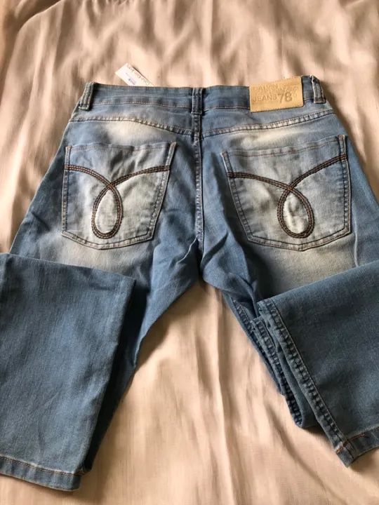 Calca jeans Calvin klein tam 38 - Foto 2