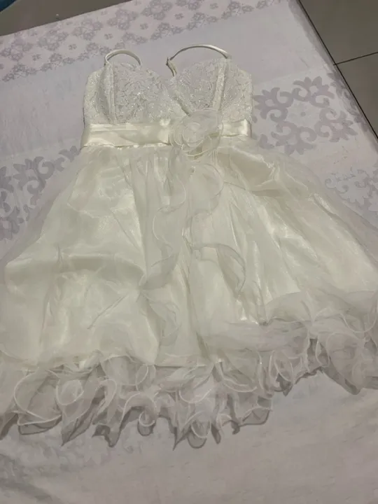 Vestido branco Solézia ano novo / festas