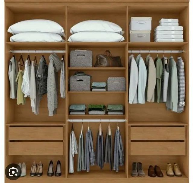 guarda roupa casal MDF Alonzo 6 portas  - Foto 4