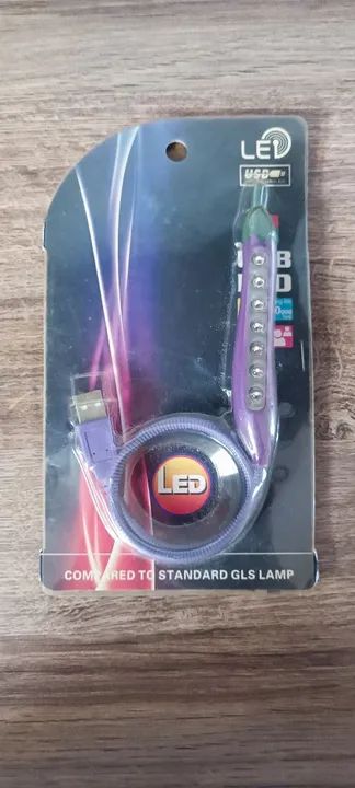 Lâmpada LED USB para Computador - Iluminação Econômica