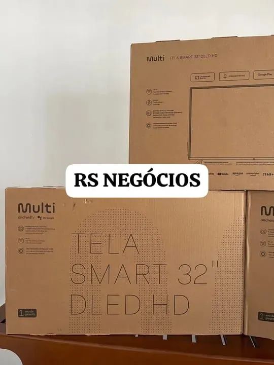 Smart tv 32 Multilaser Nova Lacrada + Nota Fiscal (Até 12x) 