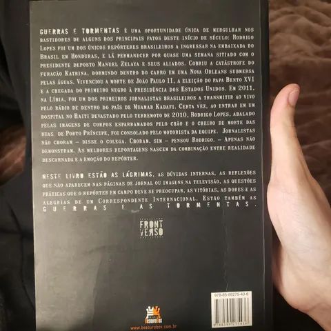 Livro: Guerras e Tormentas - Rodrigo Lopes - Foto 3
