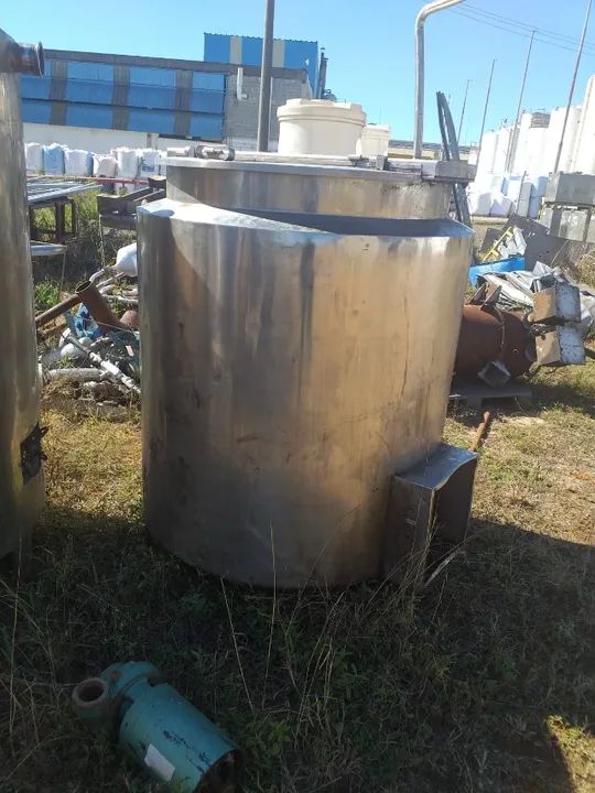 Tanque em aço inox
