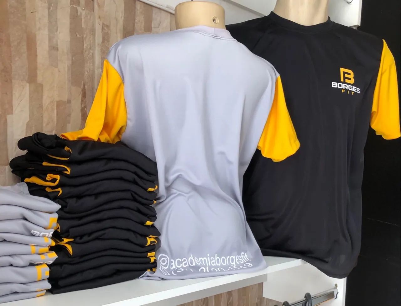 Uniformes para empresa camisas personalizadas com sua logo - Foto 4
