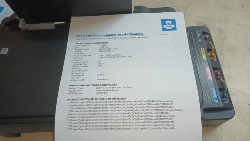 impressora epson l120 em perfeito estado  - Foto 5