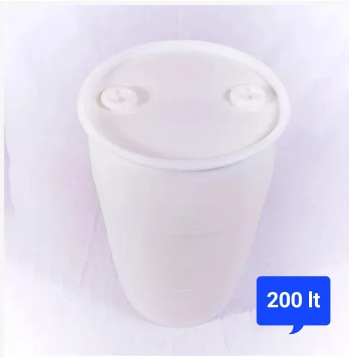 Tambor branco 200 litros