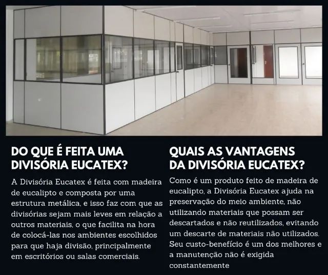 Divisórias de eucatex novas e usadas - Foto 3