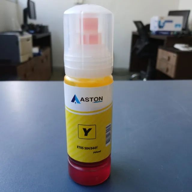 Kit 4 Refis de Tinta 504 544 Compatível para Impressoras Epson Tanque de Tinta - Foto 4