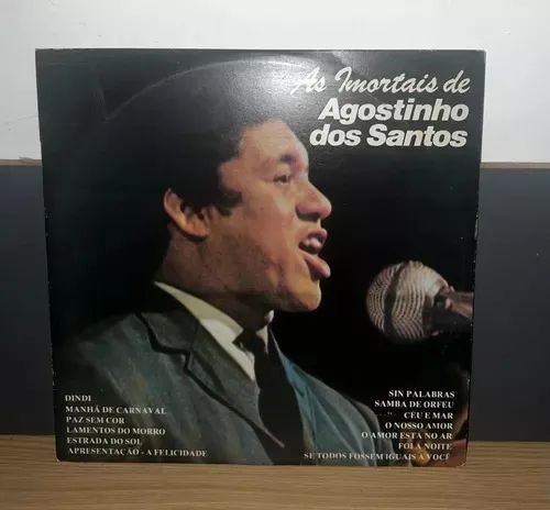 Lp Vinil: As Imortais De Augostinho Dos Santos - Impecável