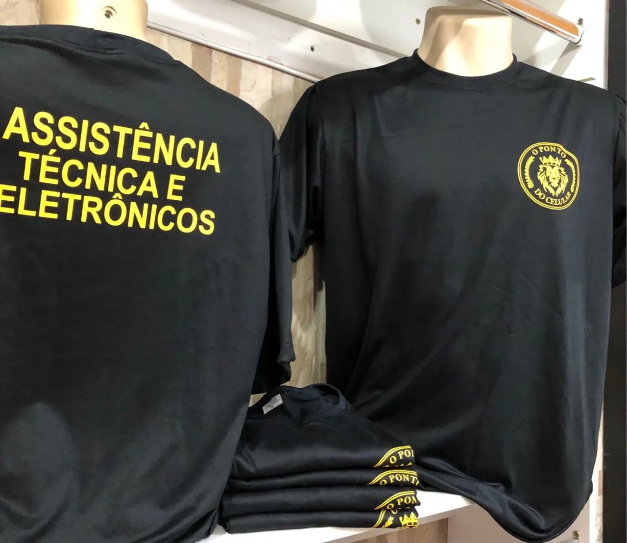 Uniformes para empresa camisas personalizadas com sua logo - Foto 3