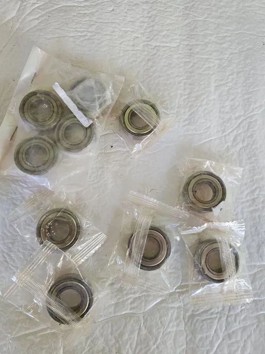 Lote com 10 rolamentos 6002 ZZ FAG  novos sem uso