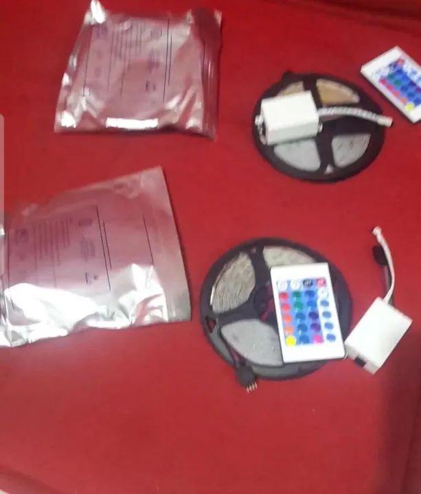 Fita LED RGB com Controle Remoto