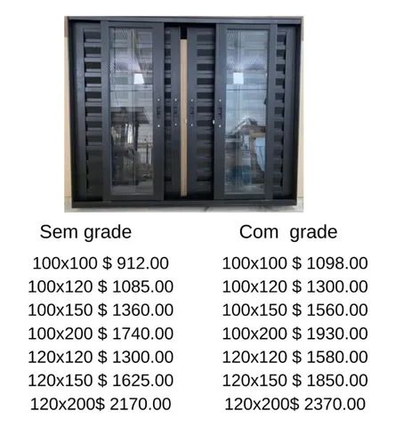 Portas Venezianas Vitros 64264620597635120