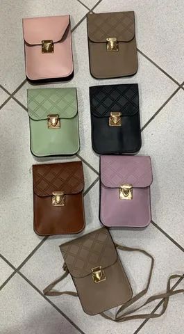 Bolsa Lateral Fina Porta Celular - Foto 2