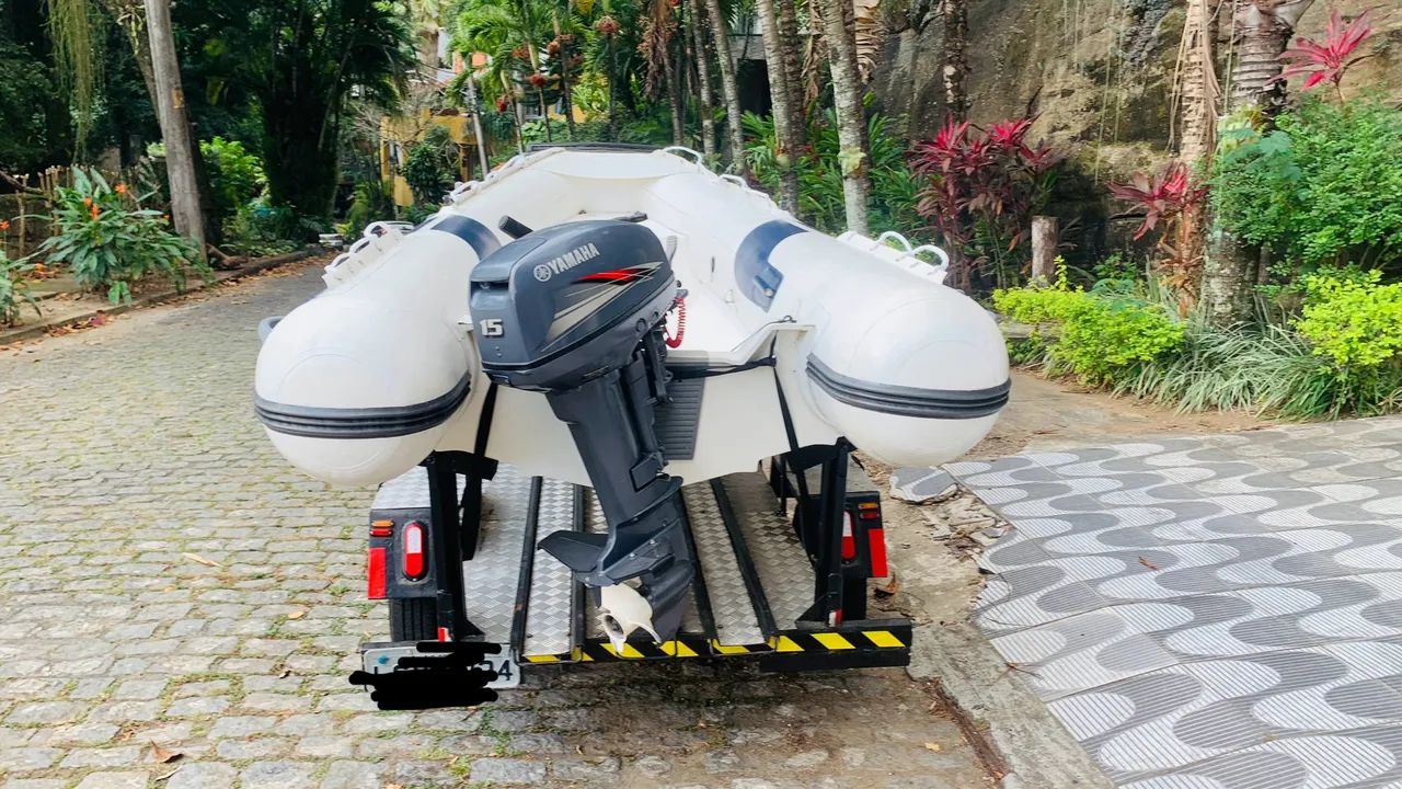 BOTE INFLÁVEL - ESTADO DE NOVO, COMO MOSTRAM AS FOTOS - Foto 3