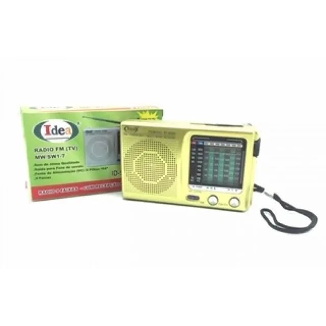 Rádio Portátil Am/fm Com Recepção Para Som De Tv Sw Idea Id-9099 - Foto 2