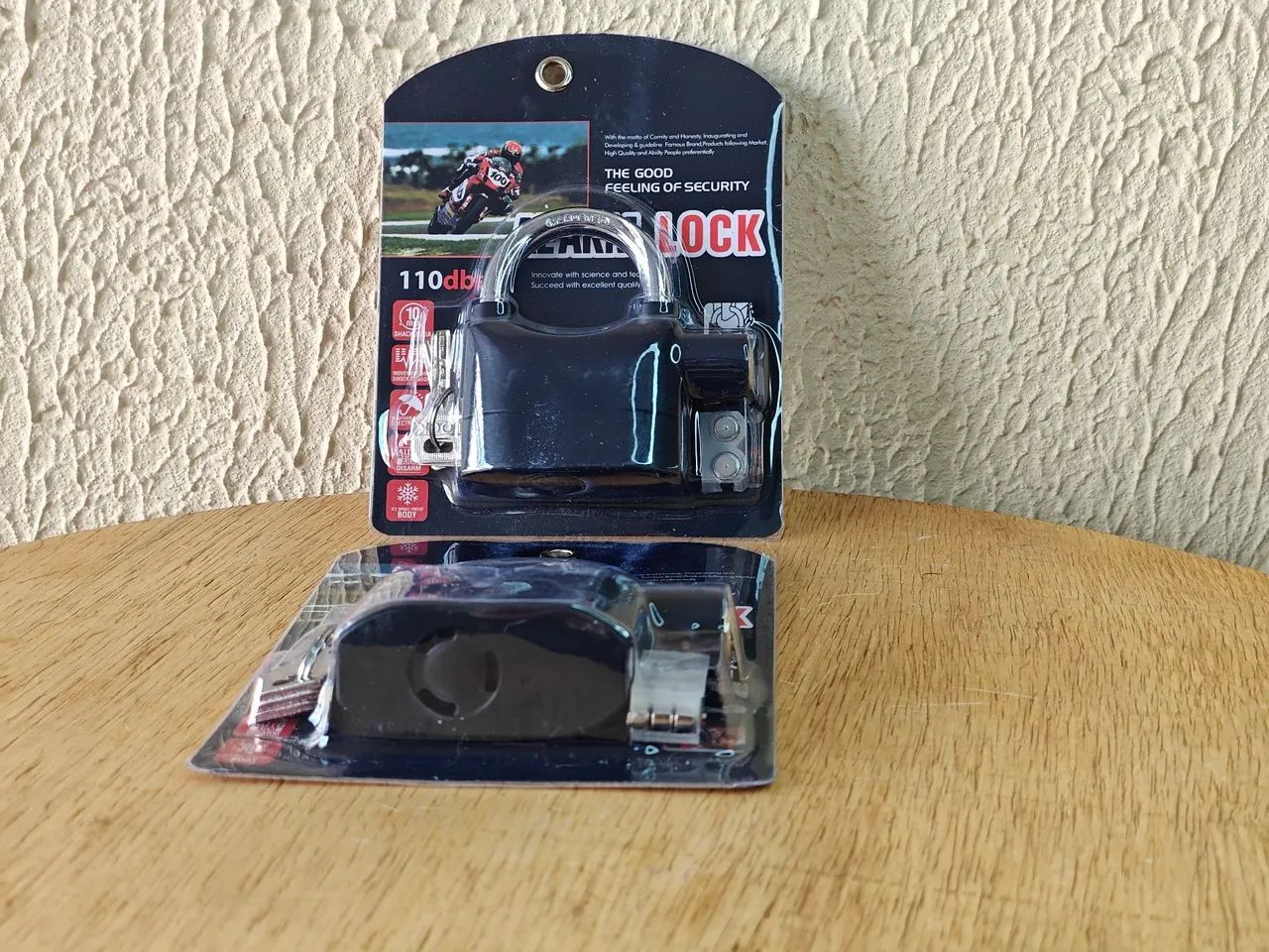 Cadeado antifurto furto com alarme  - Foto 2