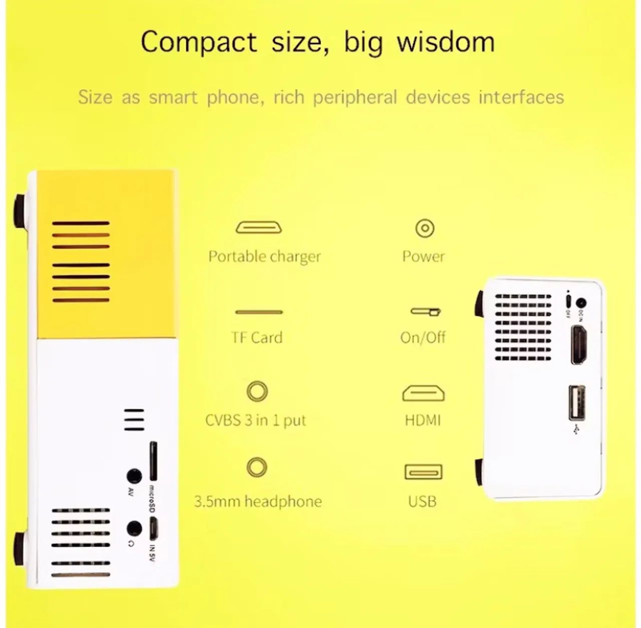 Mini projetor   - Foto 2