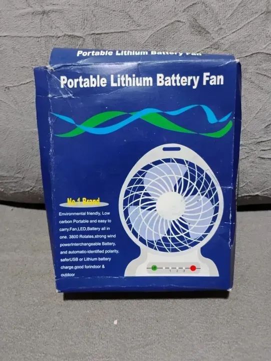 Ventilador portátil - leia a descrição