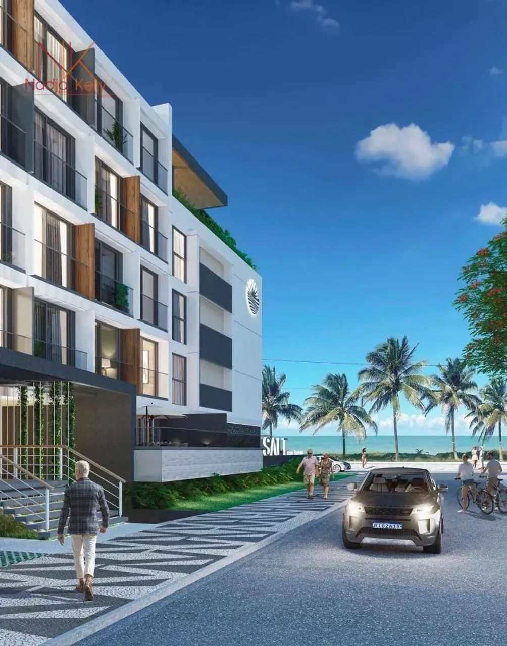 Studio Frente mar com 1 dormitório à venda, 23 m² por R$ 528.209 - Intermares - Cabedelo/P - Foto 2