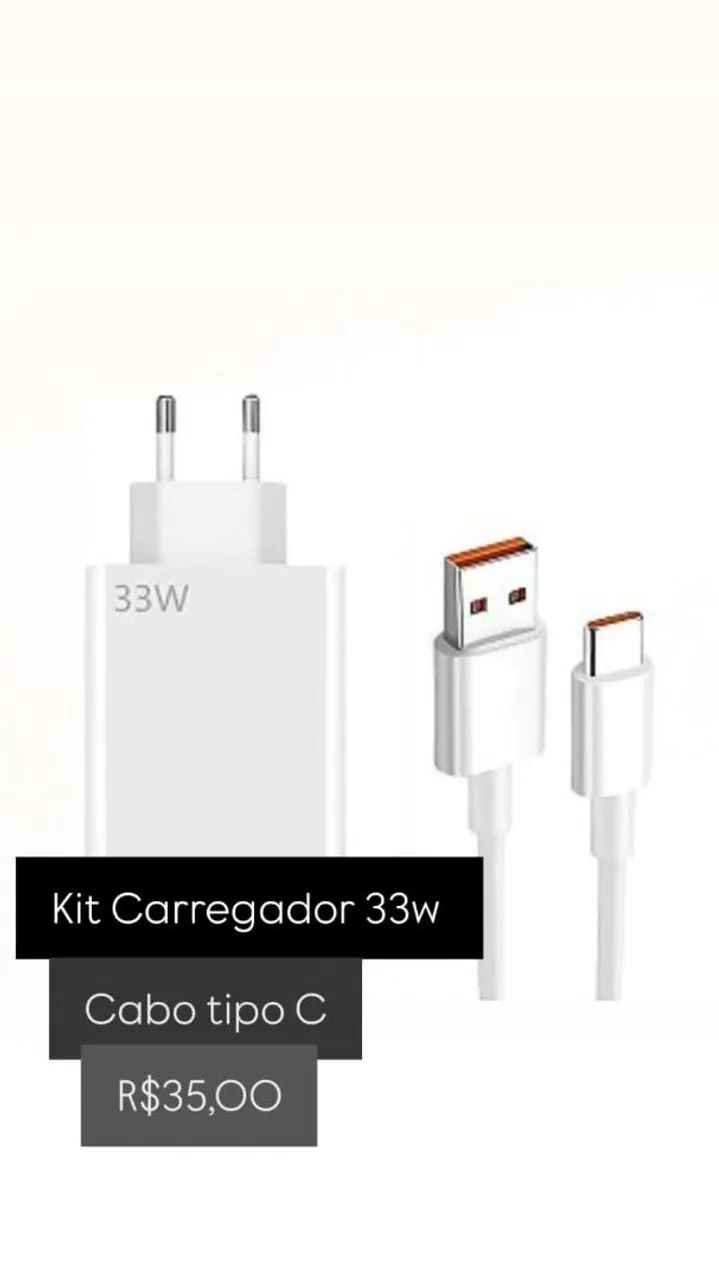 Carregador LEHMOX 33W Type-C - Foto 2