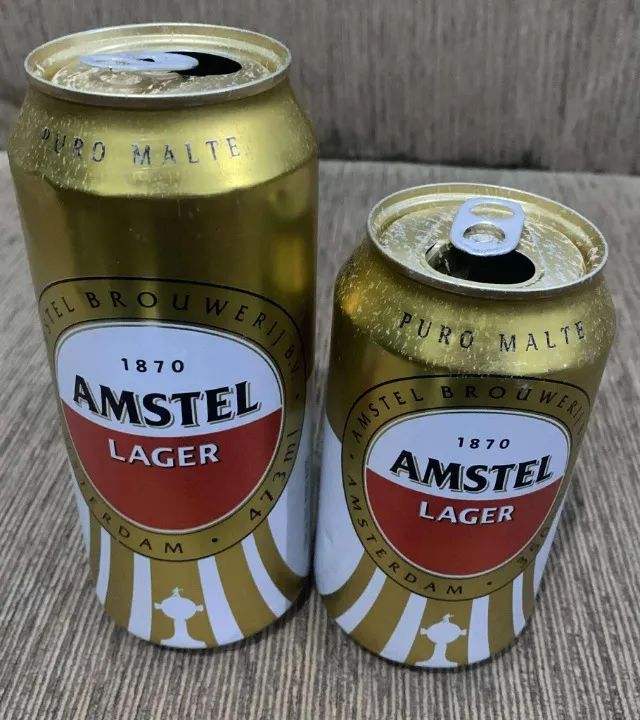 2 Latas Amstel Libertadores 2019 vazias Higienizadas COLECIONADOR - Foto 3