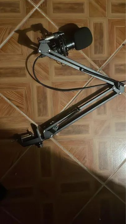 Microfone Condensador BM800 USB para Streaming e Gravação - Foto 4