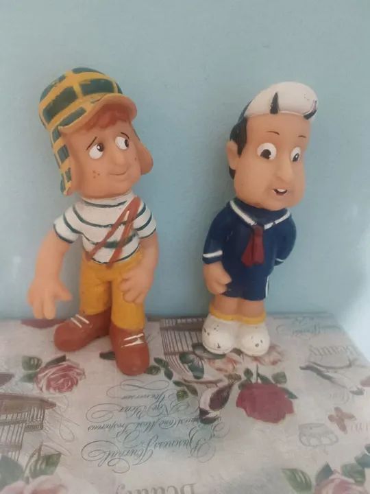 Boneco de borracha vintage KIKO E CHAVES  - Foto 3