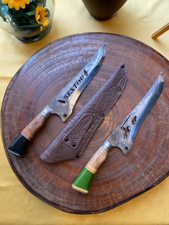 Facas de Churrasco Artesanais - Foto 4