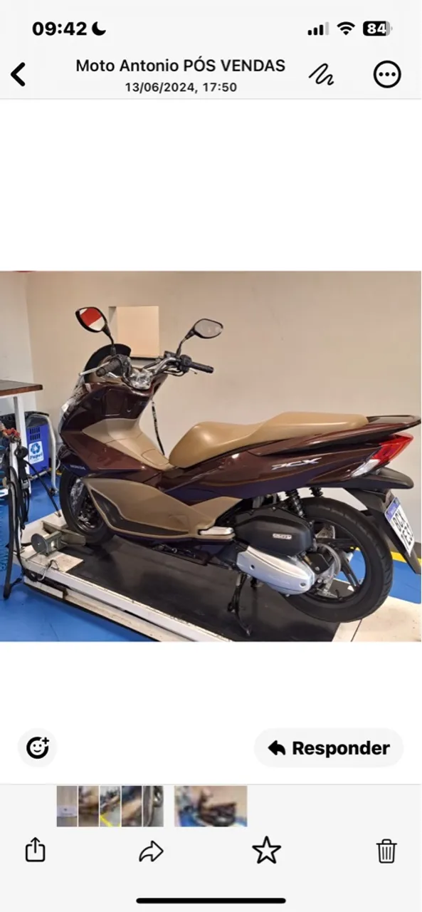 Honda/ PCX ÚNICA DONA , pouco uso