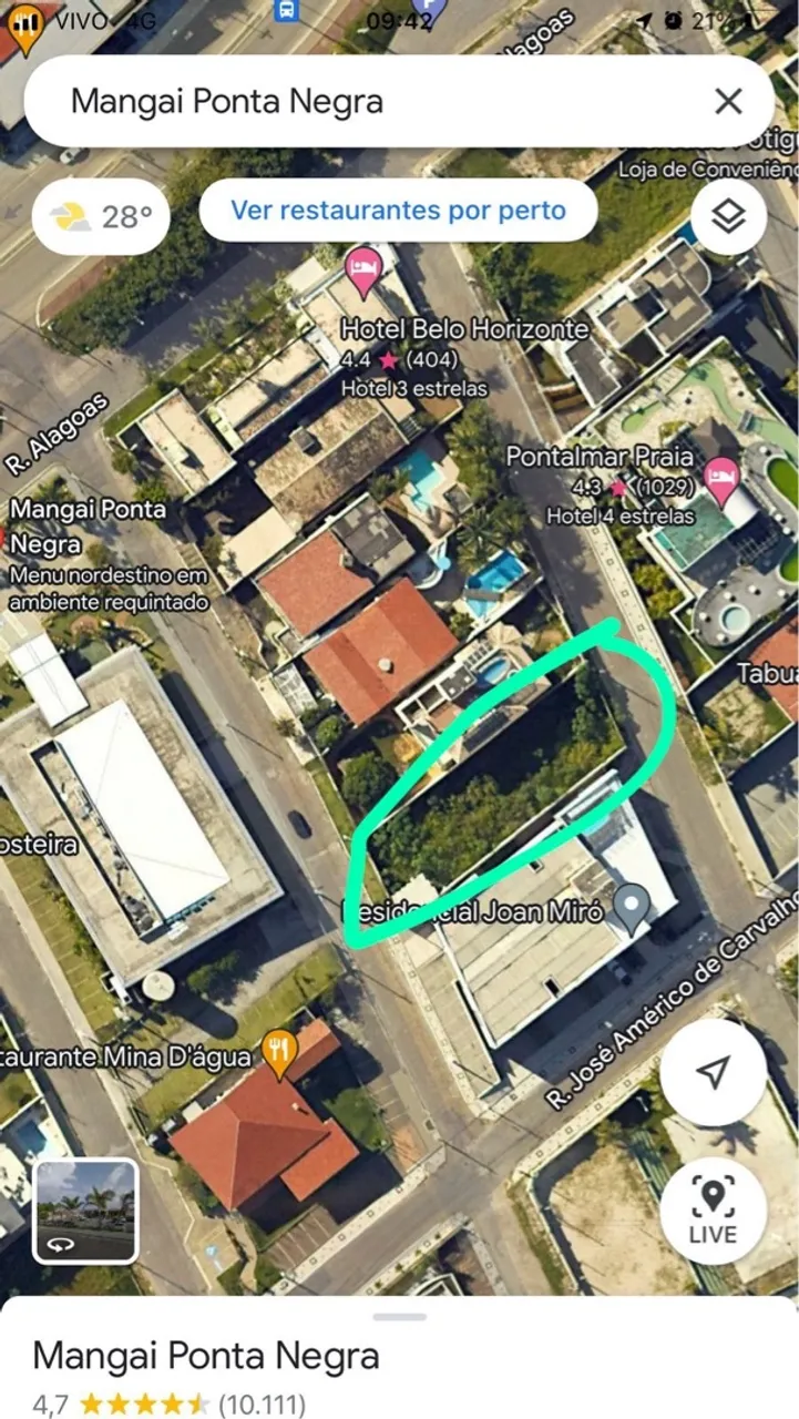 Terreno à Venda em Ponta Negra - Localização Privilegiada!