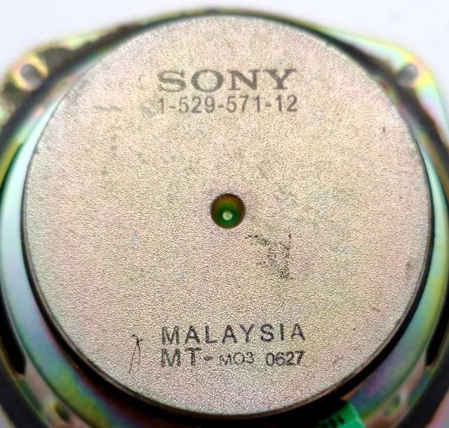 Par de autofalantes SONY MTM03 0627 1-529-571-12 usados originais e funcionando muito bem - Foto 3