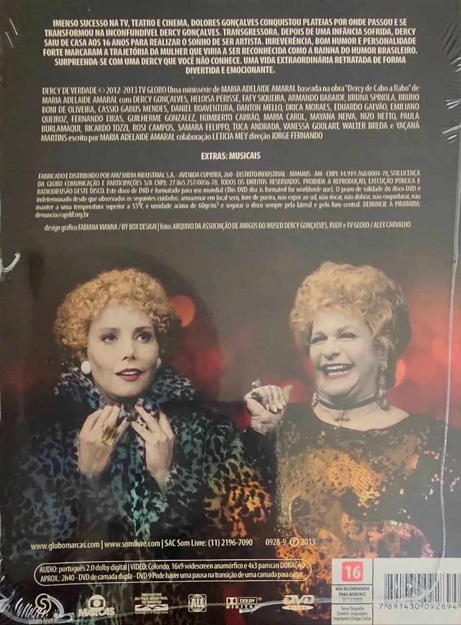 DVD Dercy de Verdade - Foto 2