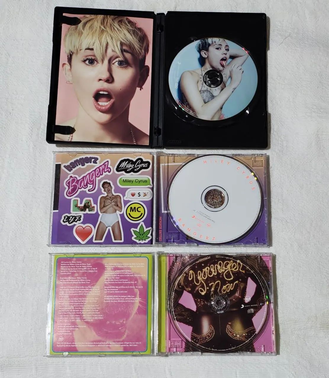 Miley Cyrus 2 cds 1 dvd - Foto 3