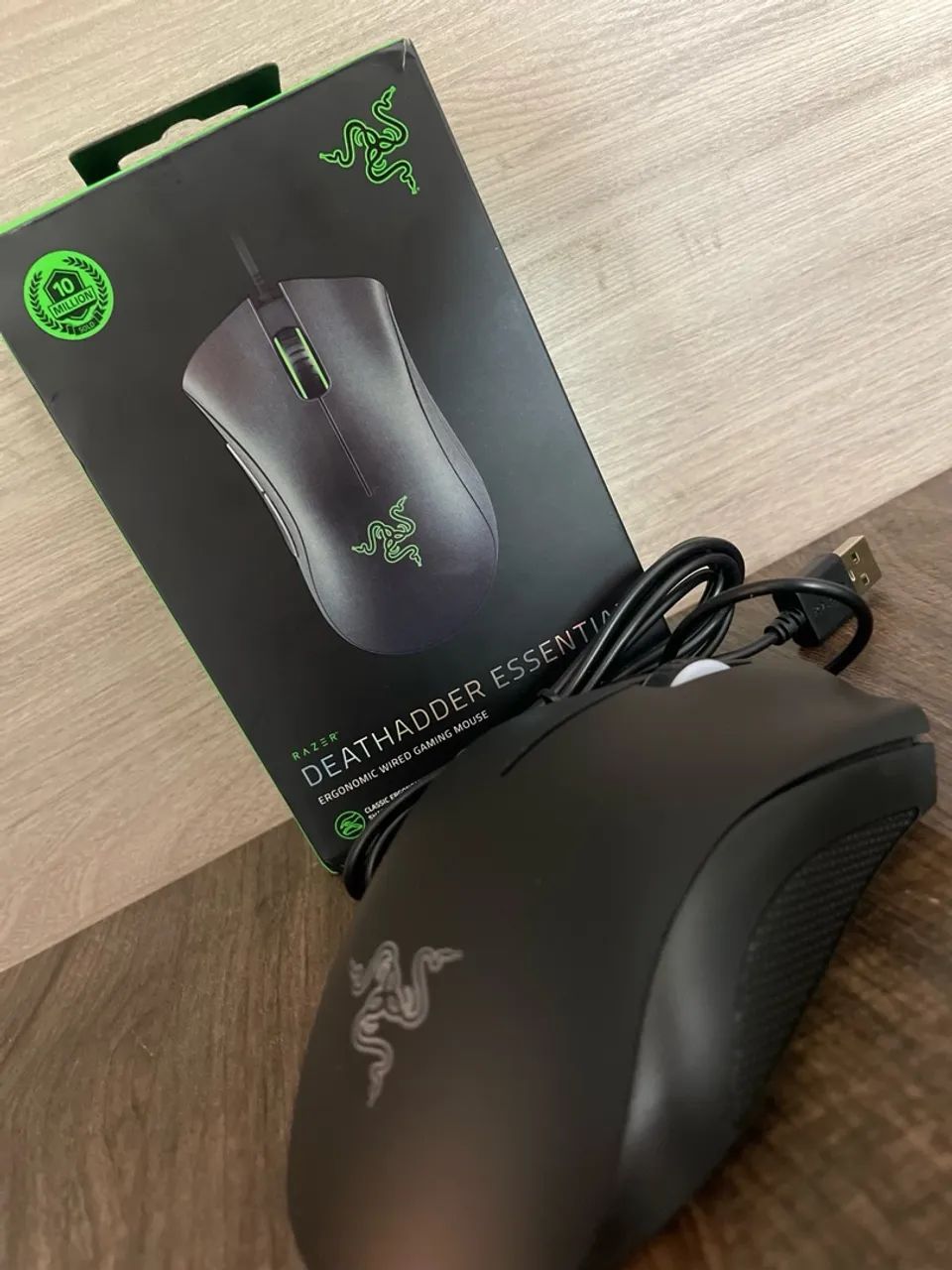Razer DeathAdder Essential - Mouse Gamer com Fio - Foto 4