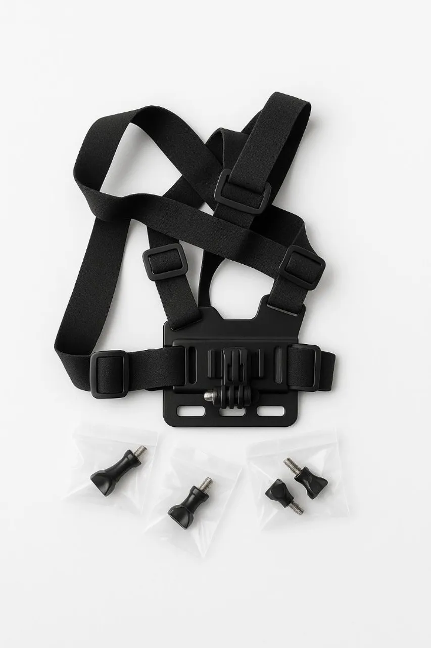 Suporte para Câmera de Ação com Alças Ajustáveis