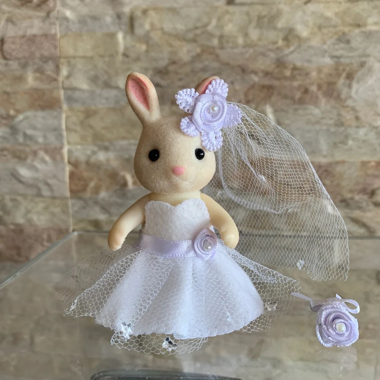 Roupinha Noiva Flor Sylvanian Families  - Foto 5