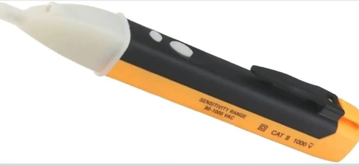 Caneta Detectora de Tensão Profissional - 90 a 1000V AC, Sinal Sonoro e Visual,   - Foto 2