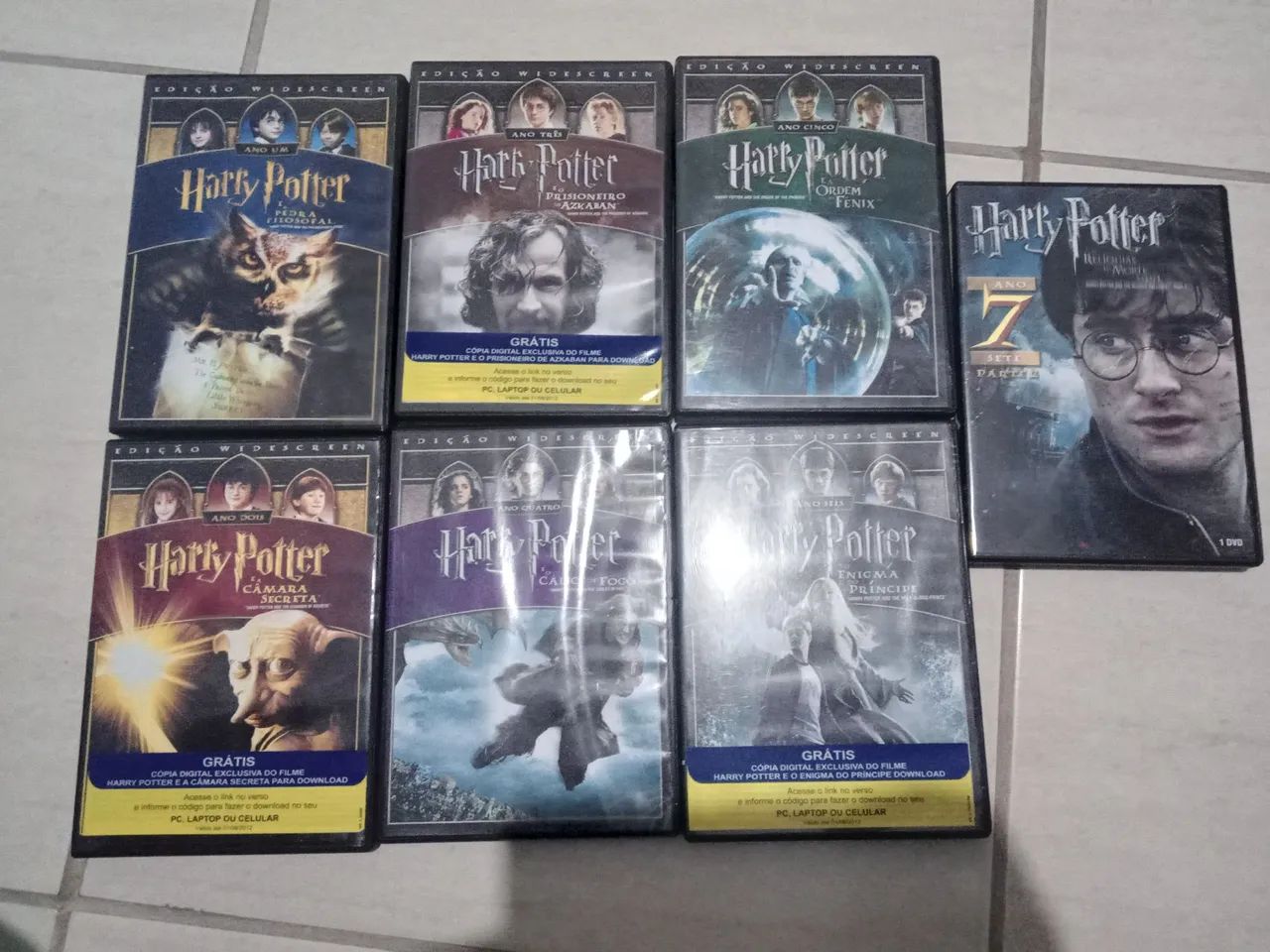 Coleção Harry Potter - Filmes em DVD - Foto 2