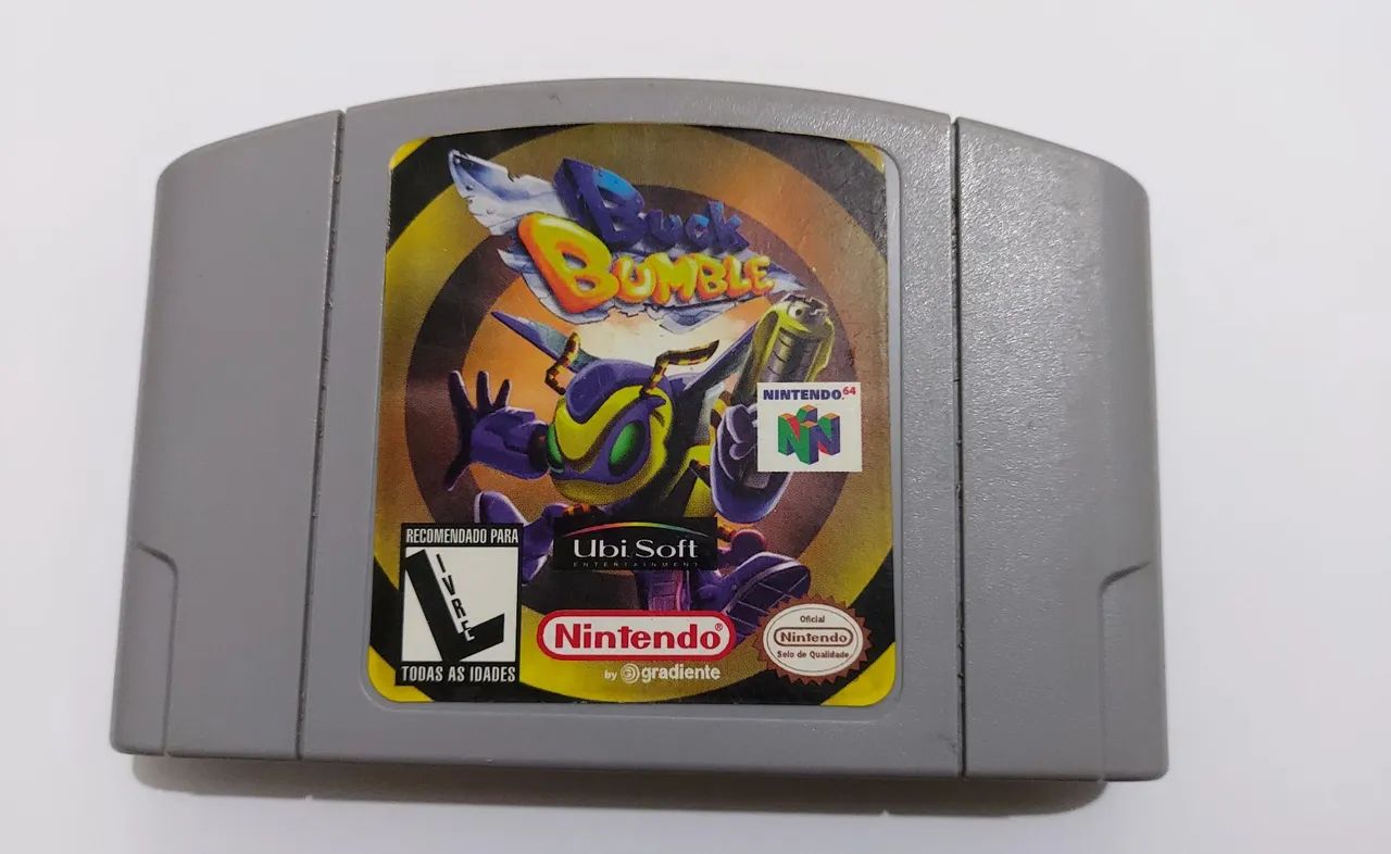 Cartucho Buck Bumble para Nintendo 64. Jogos de Video Game Parquelandia Fortaleza 1368794466 OLX