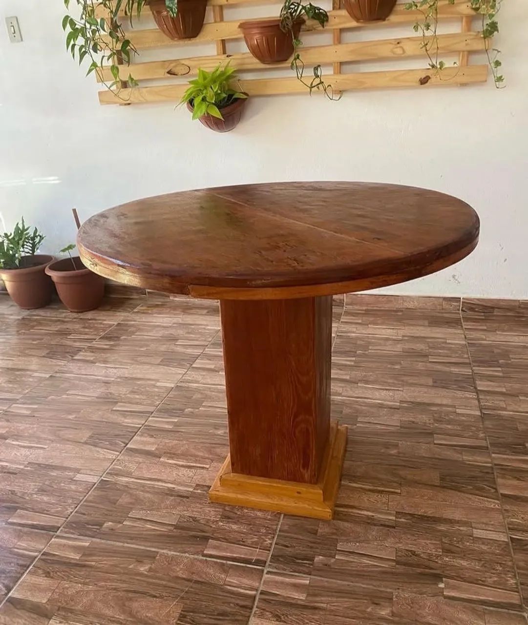 Mesa de Jantar de Madeira Maciça64296267737730122