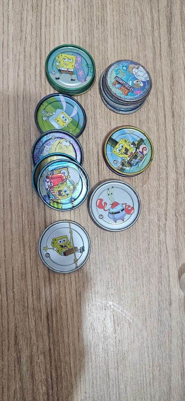 Tazos Titanium Bob Esponja 